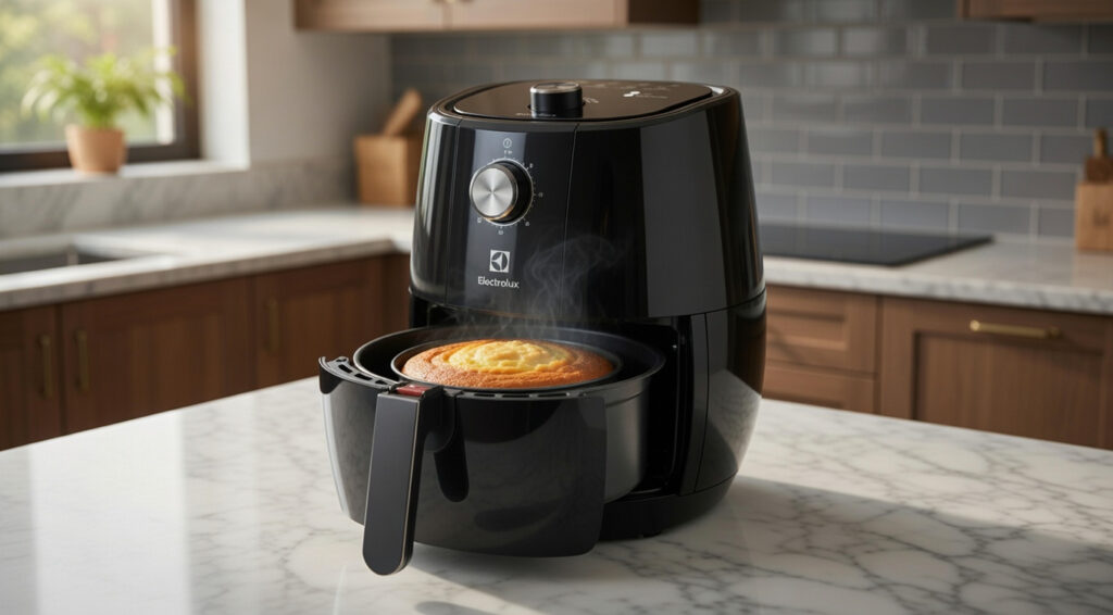 air fryer faz bolo