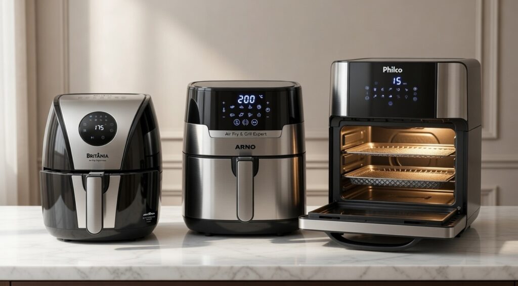 melhor air fryer 5 litros custo beneficio 2026