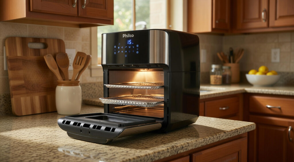 air fryer oven philco na cozinha